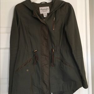 Olive utility jacket